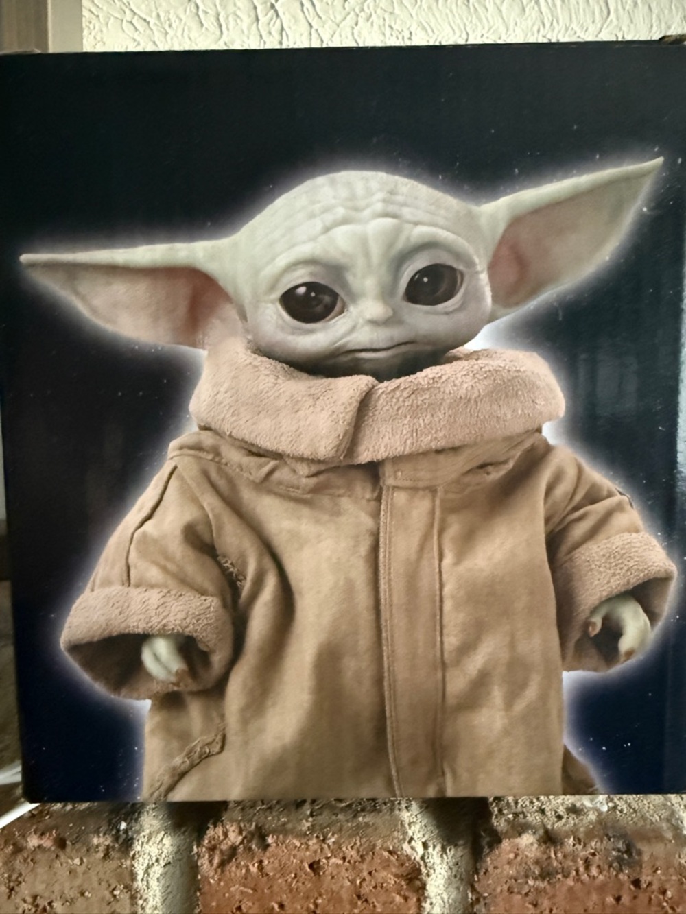 Star Wars Grogu Bobblehead - Green & Tan - Picture 2 of 4